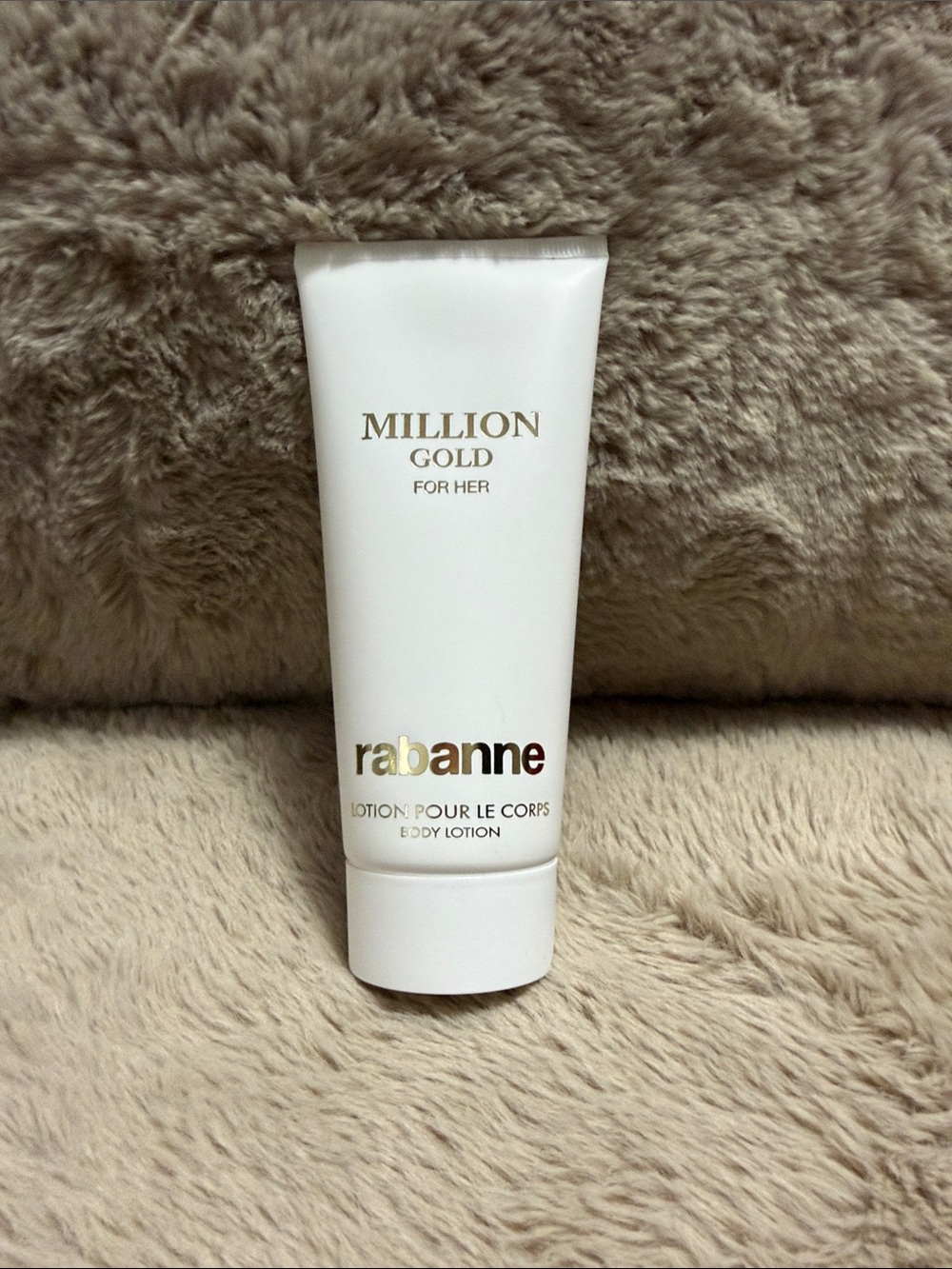 Paco Rabanne Million Gold For Her White Body Lotion Tube